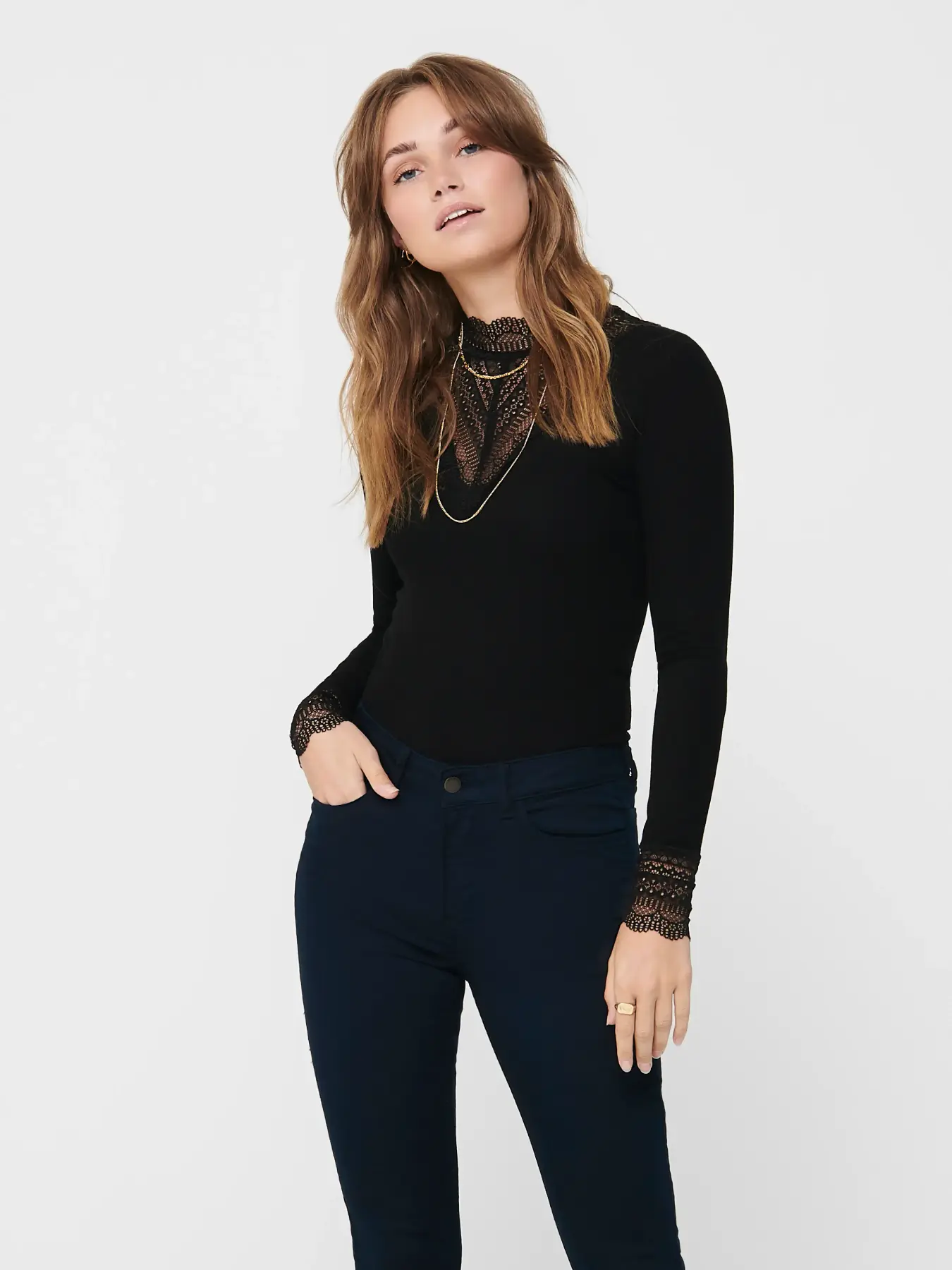 Only - Tilde Topp Svart - 2