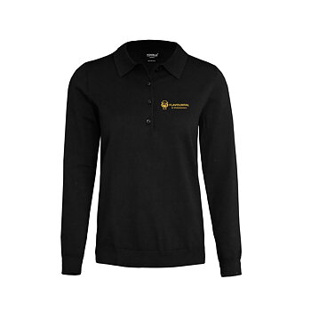 Flavourpal Långärmad Polo Svart