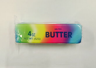 Rainbow butter squishy