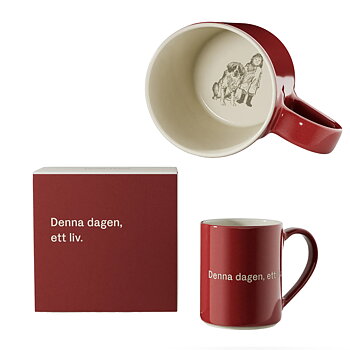Astrid Lindgren Citat Mugg - “Denna dagen, ett liv”
