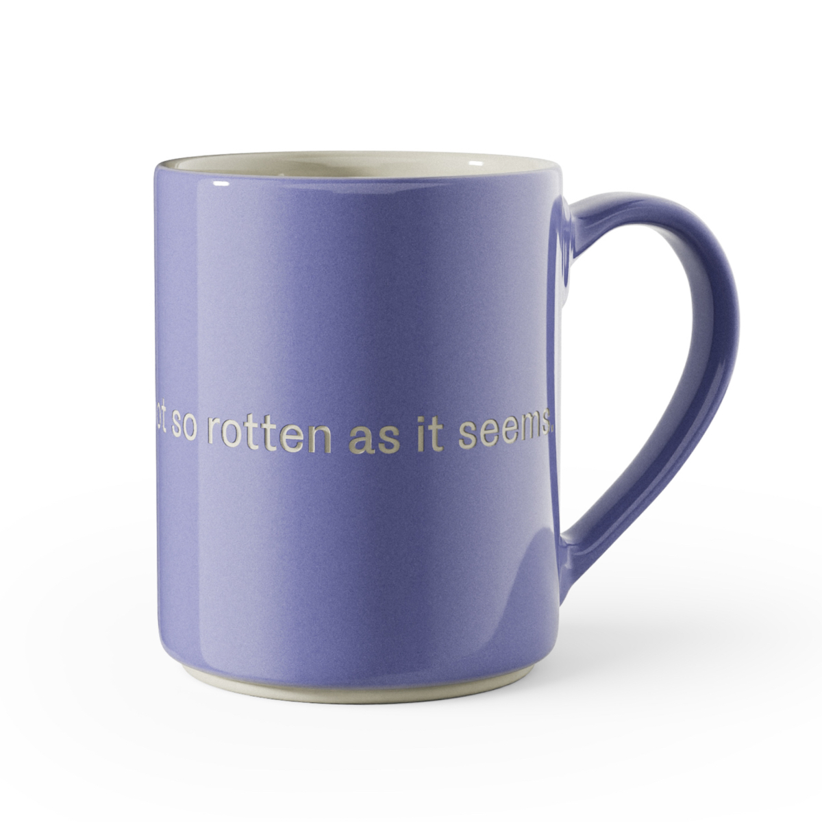 Astrid Lindgren Citat Mugg - “Life is not so rotten as it seems”