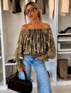Betty Blouse Grön