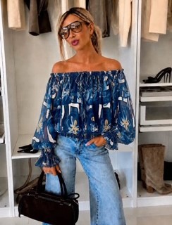 Betty Blouse Blå