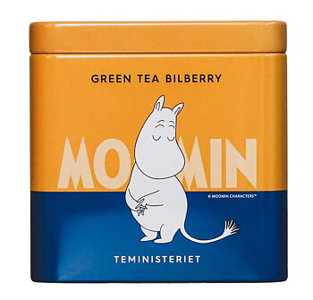Mumin Teburk - Grönt te BILBERRY 100 g