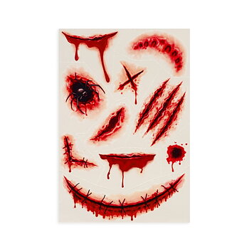 Creepy Tattoos, Scarface tattoo, Scar