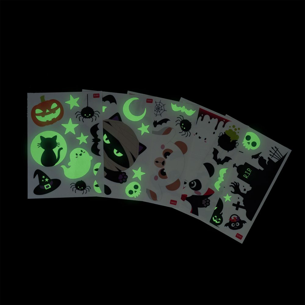 Windo-wow, Halloween, stickers (40 st), DENNA PRODUKT HAR PLANERAD LEVERANS I BÖRJAN AV OKTOBER 2026 - 3