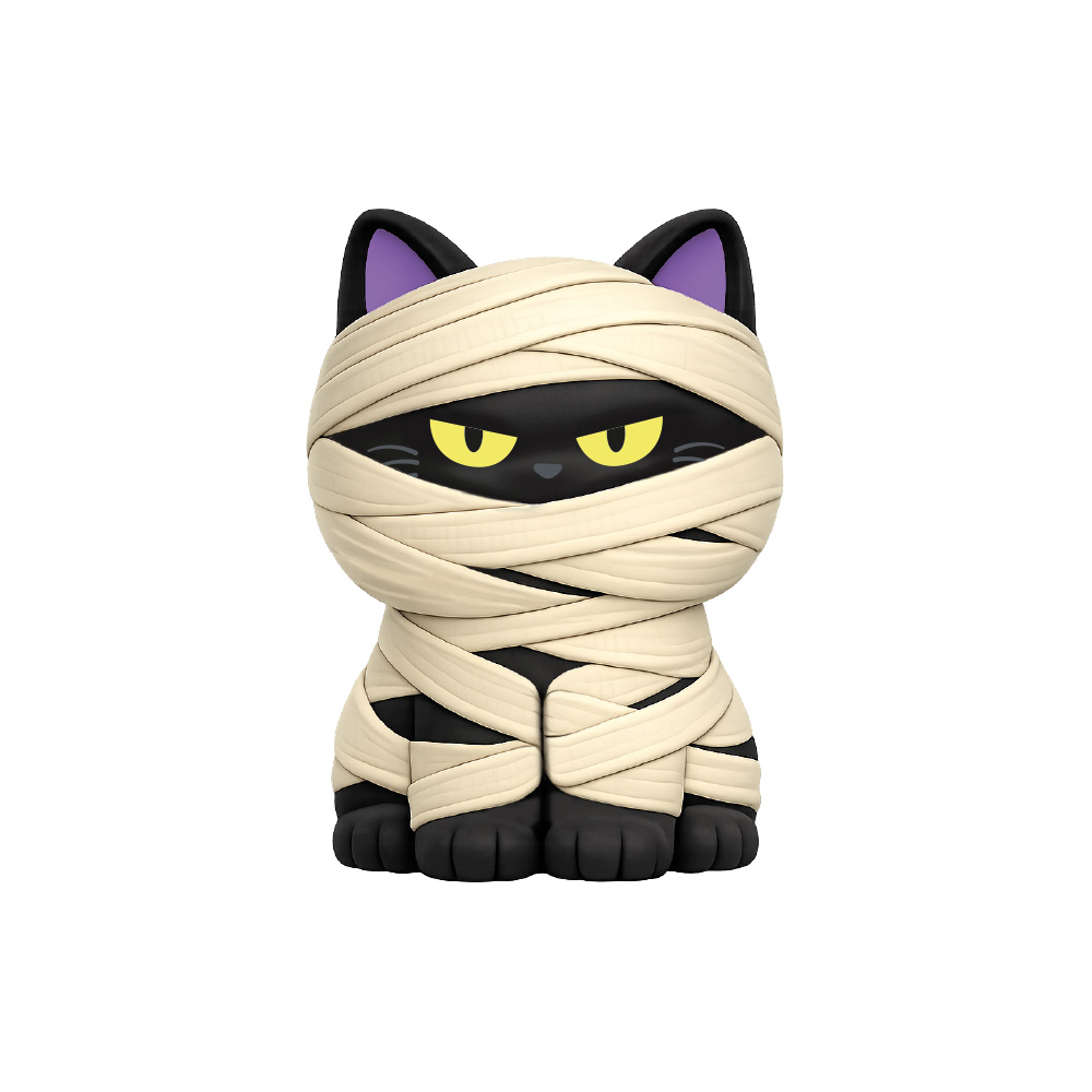 Antistress, stress less, duftende -  Kitty Mummy, DETTE PRODUKT HAR PLANLAGT LEVERING I BEGYNDELSEN AF OKTOBER 2026