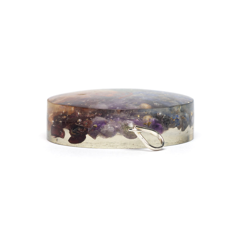 Orgonit Med Chakra rund - 4