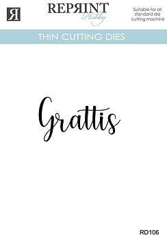 Dies Reprint -  Grattis