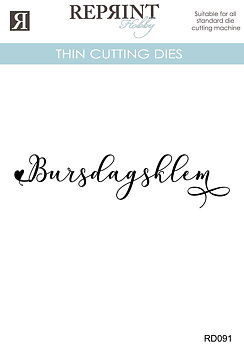 Dies Reprint -  Bursdagsklem