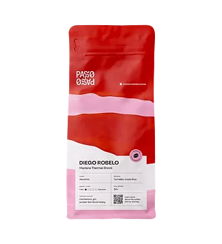 Paso Paso - Diego Robelo - Mariana Thermal Shock - Costa Rica - Ljusrostade hela kaffebönor - 250g