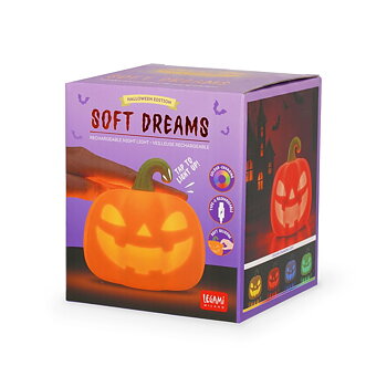 Soft Dreams, Pumpkin, Genopladelig natlampe, DETTE PRODUKT HAR PLANLAGT LEVERING I BEGYNDELSEN AF OKTOBER 2026