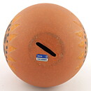 Stig Lindberg (1962) Swelling Apple with Black/Orange Decor 13 cm