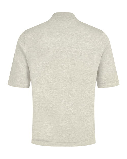 Jumper turtle kort ärm offwhite - 2