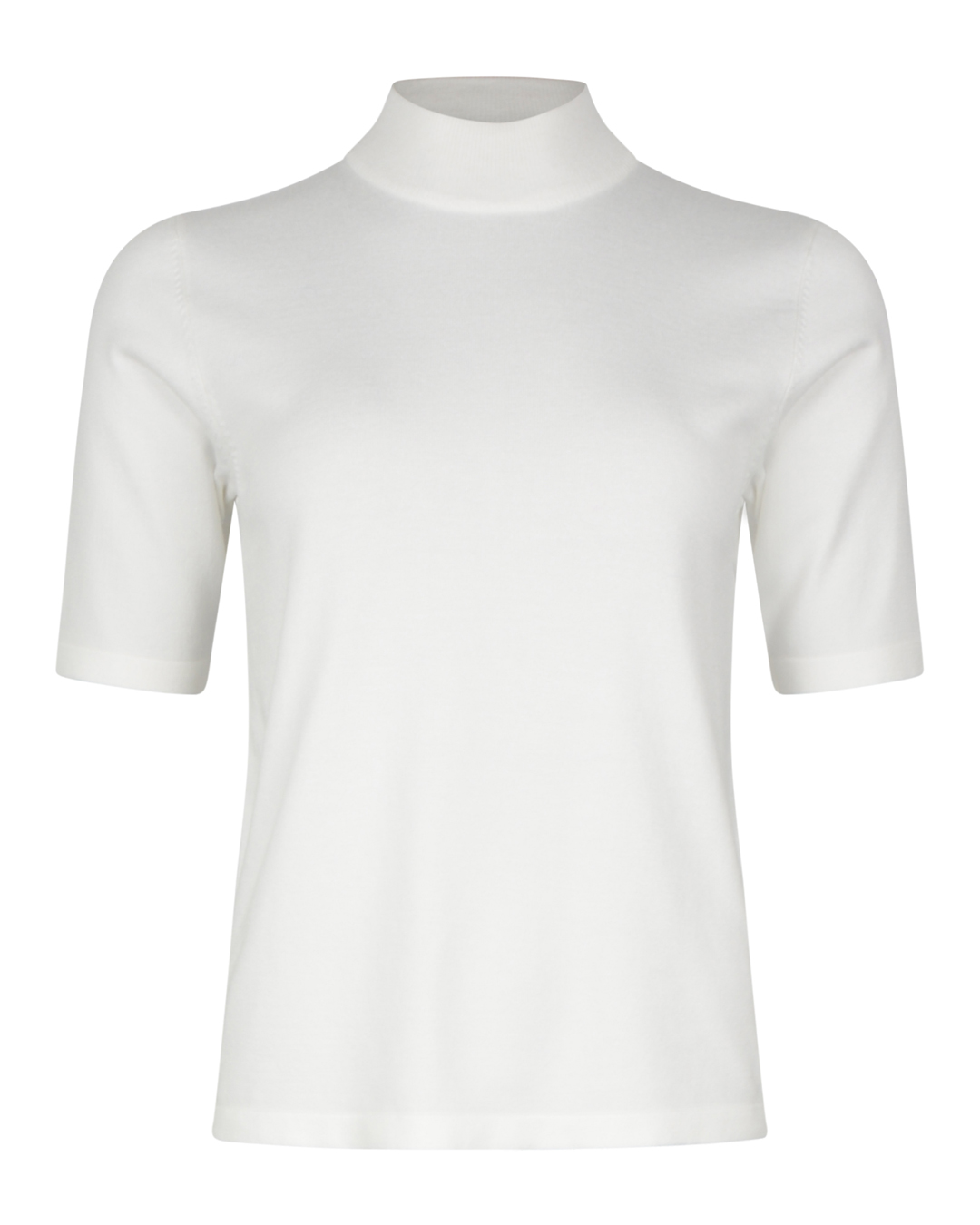 Jumper turtle kort ärm offwhite