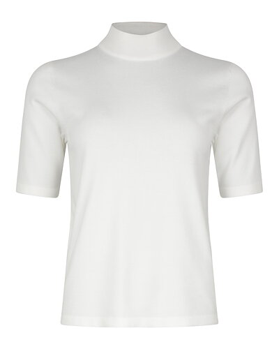 Jumper turtle kort ärm offwhite