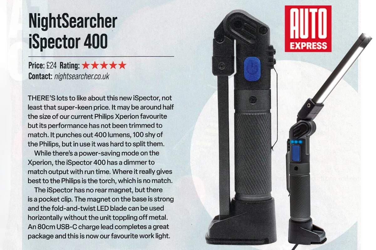 NightSearcher iSpector 400, 400LM - 11