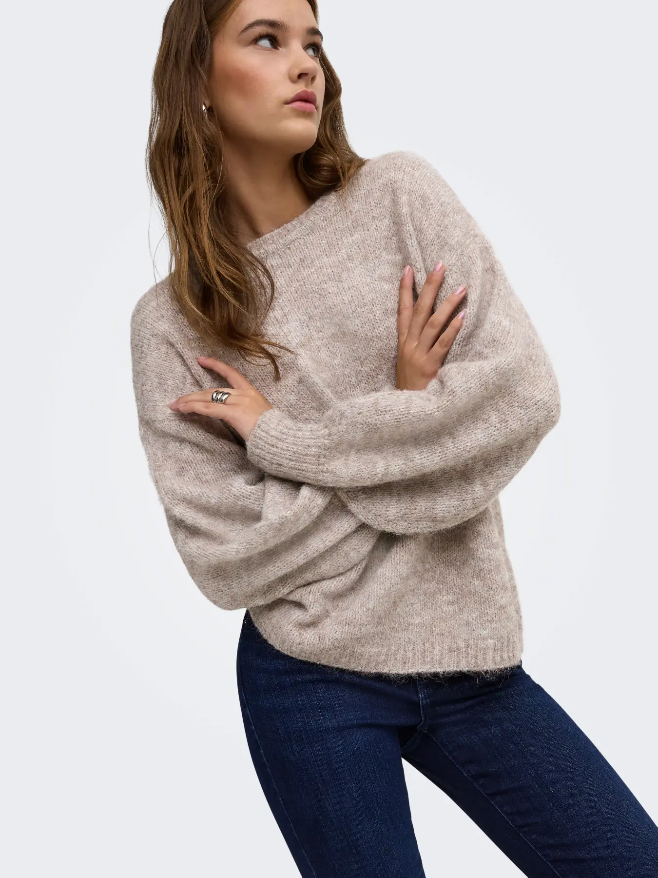 Only - Nellie Tröja Beige - 4