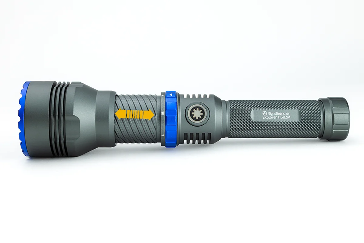 NightSearcher Ficklampa Explorer 1150LM - 3