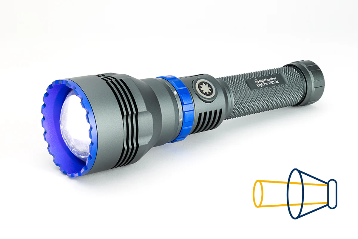 NightSearcher Ficklampa Explorer 1150LM