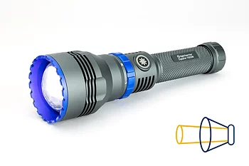 NightSearcher Ficklampa Explorer 1150LM