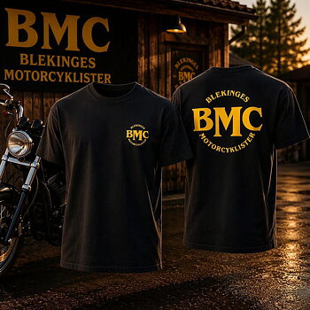 T-shirt med tryck (BMC)