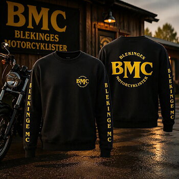 Sweatshirt Unisex med tryck (BMC)