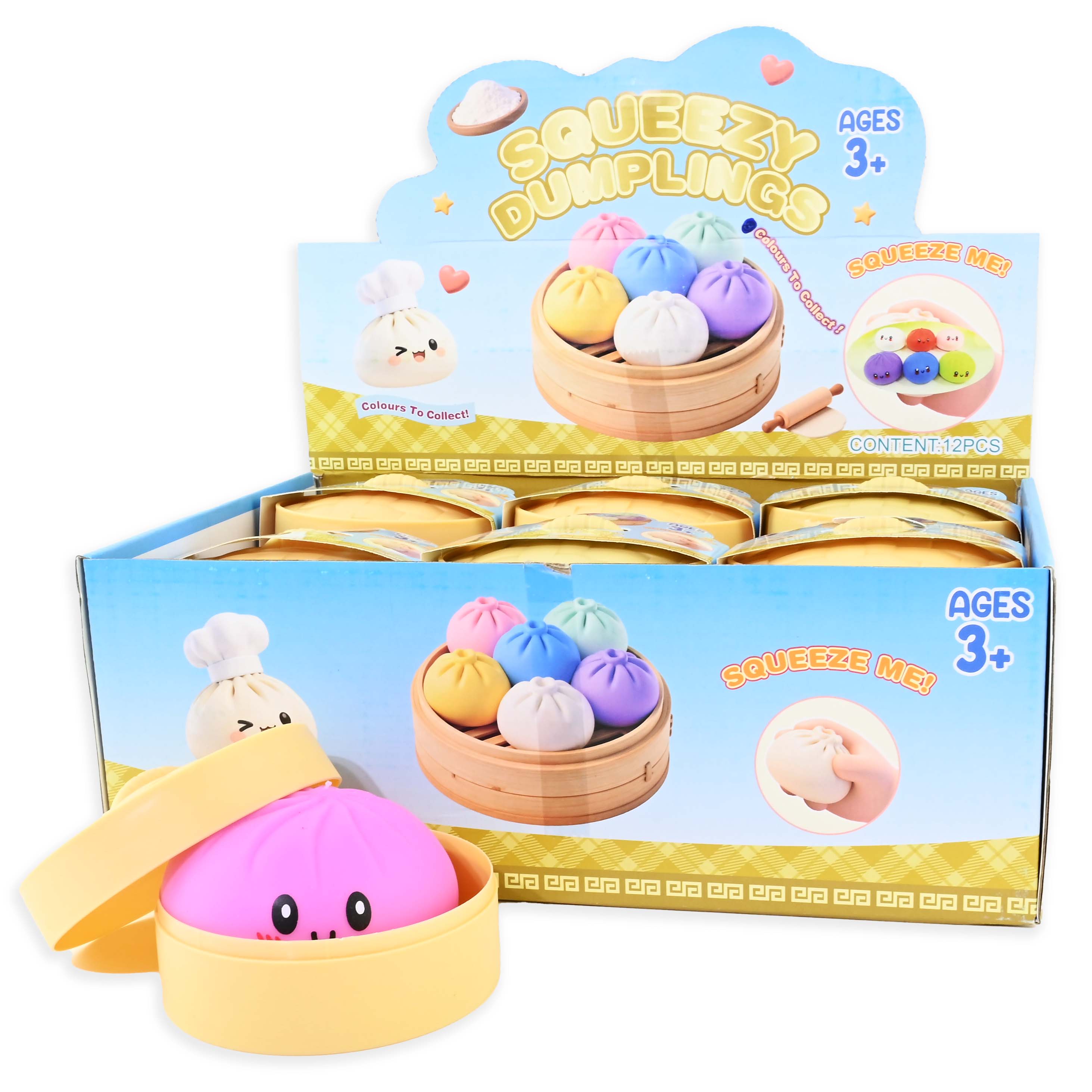 Squeeze Dumpling - Färgade - 3