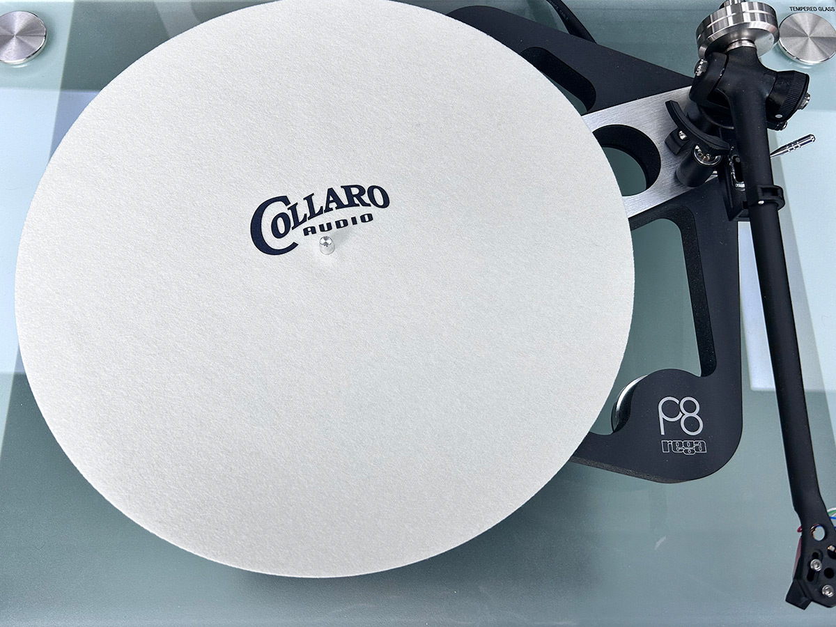 Collaro Audio - White precision cloth turntable mat - 3