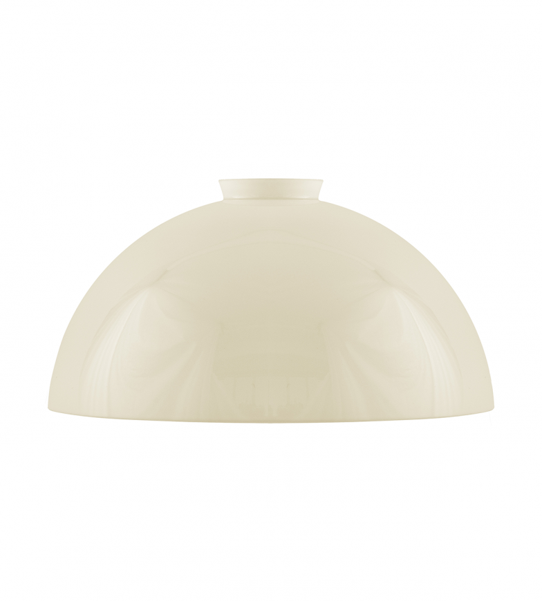 Kupolskärm 23cm Benvit