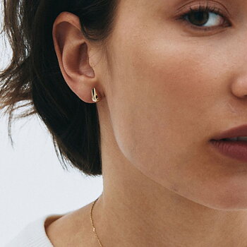 Edblad Crystalite studs guld