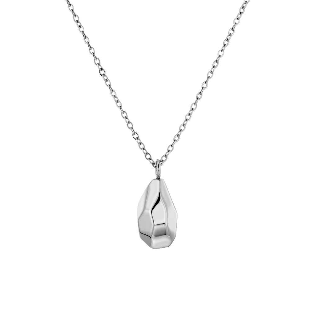 Edblad Crystalite halsband S silver
