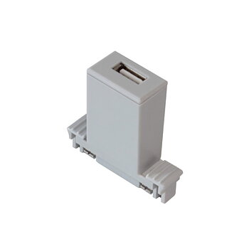 USB 5V 2A för spårsystem - Grå