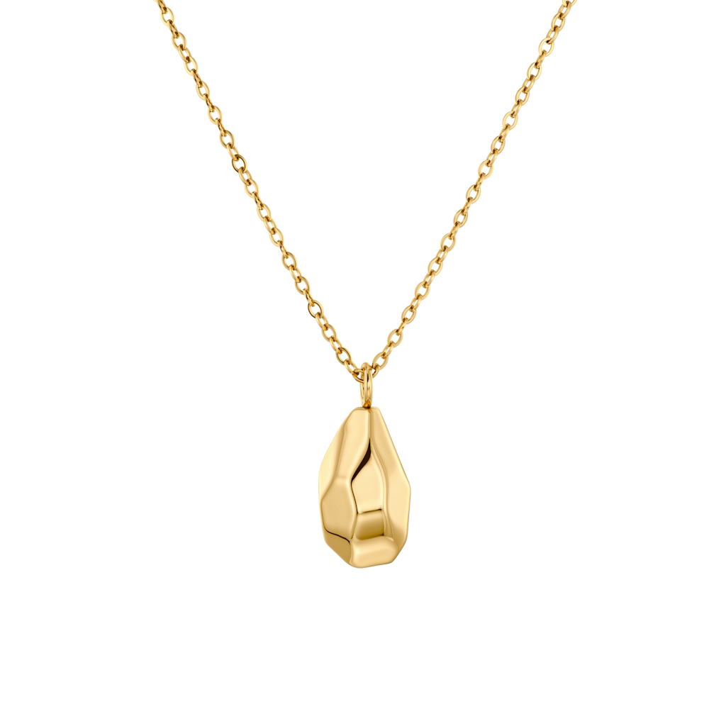 Edblad Crystalite halsband S guld