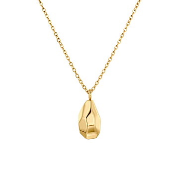 Edblad Crystalite halsband S guld