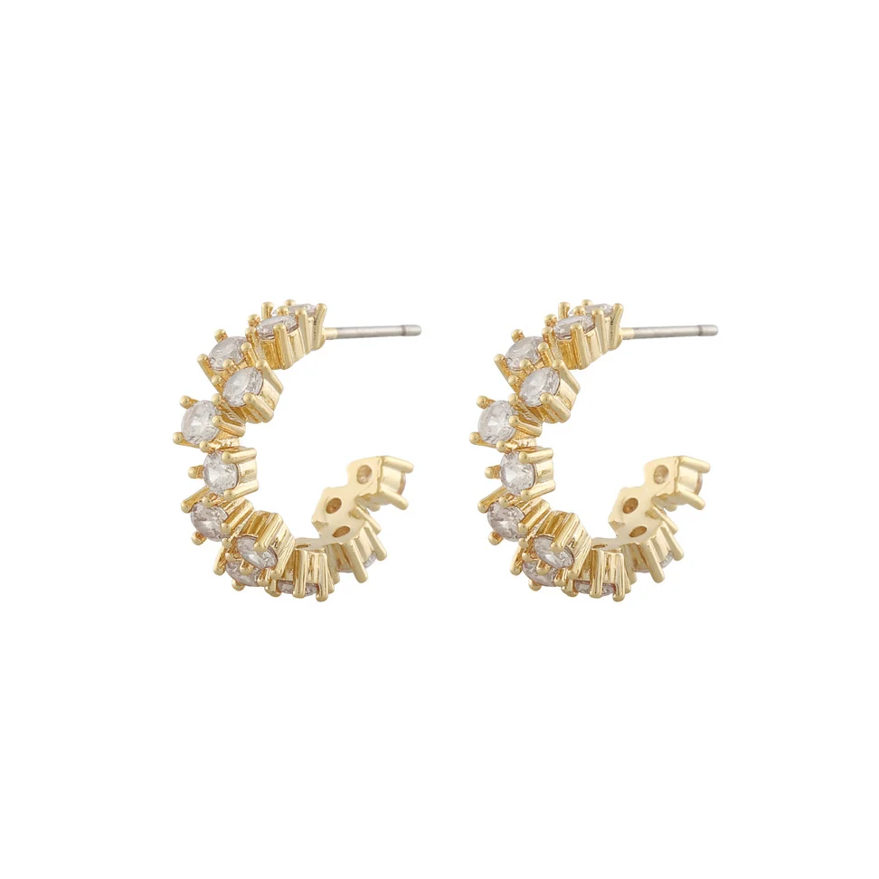 Snö Of Sweden Envy Small Oval Ear Gold/Cear