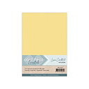 Card Deco Linen - A5 - Soft Yellow  10-p