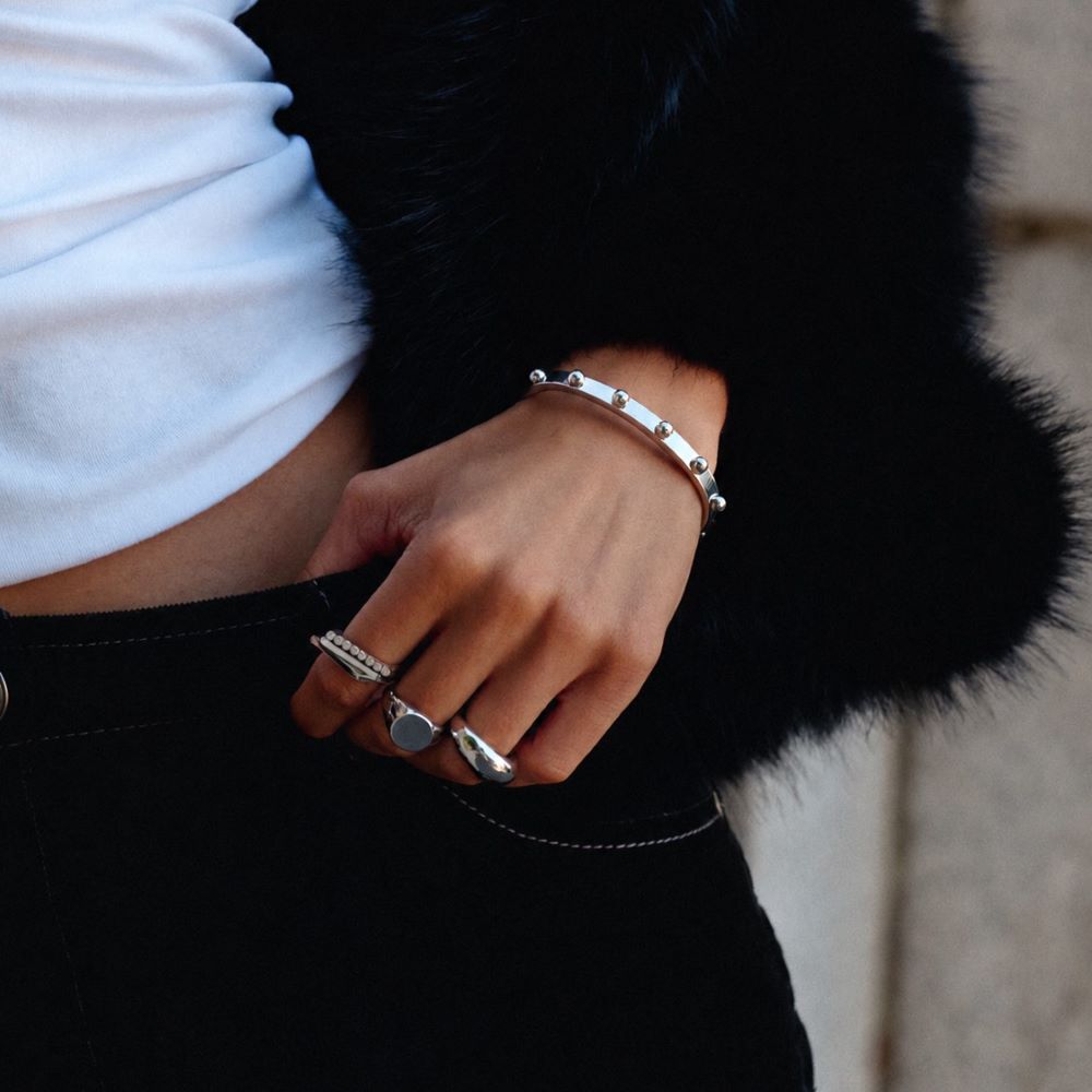Edblad Stud bangle silver - 2