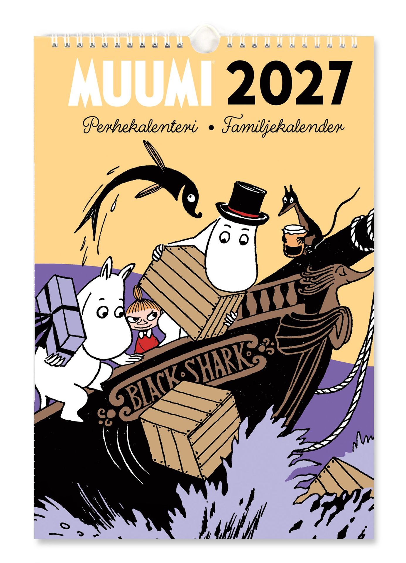 Moomin Family Calendar Year 2027