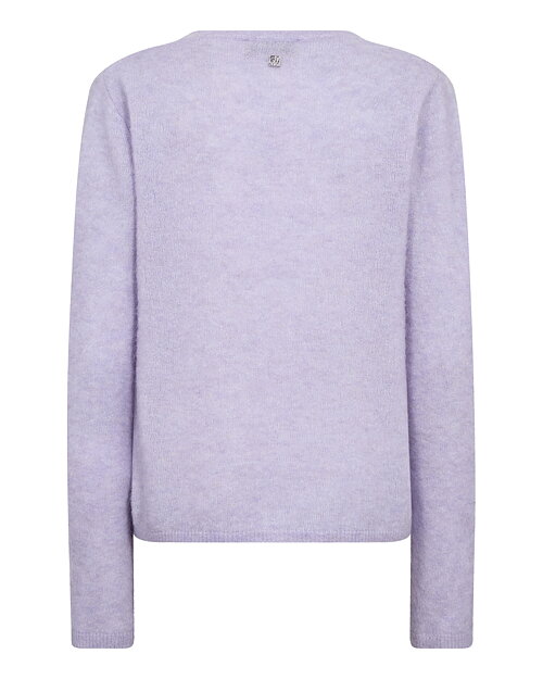 Jumper Mape Sophia v-ringad ljuslila - 4