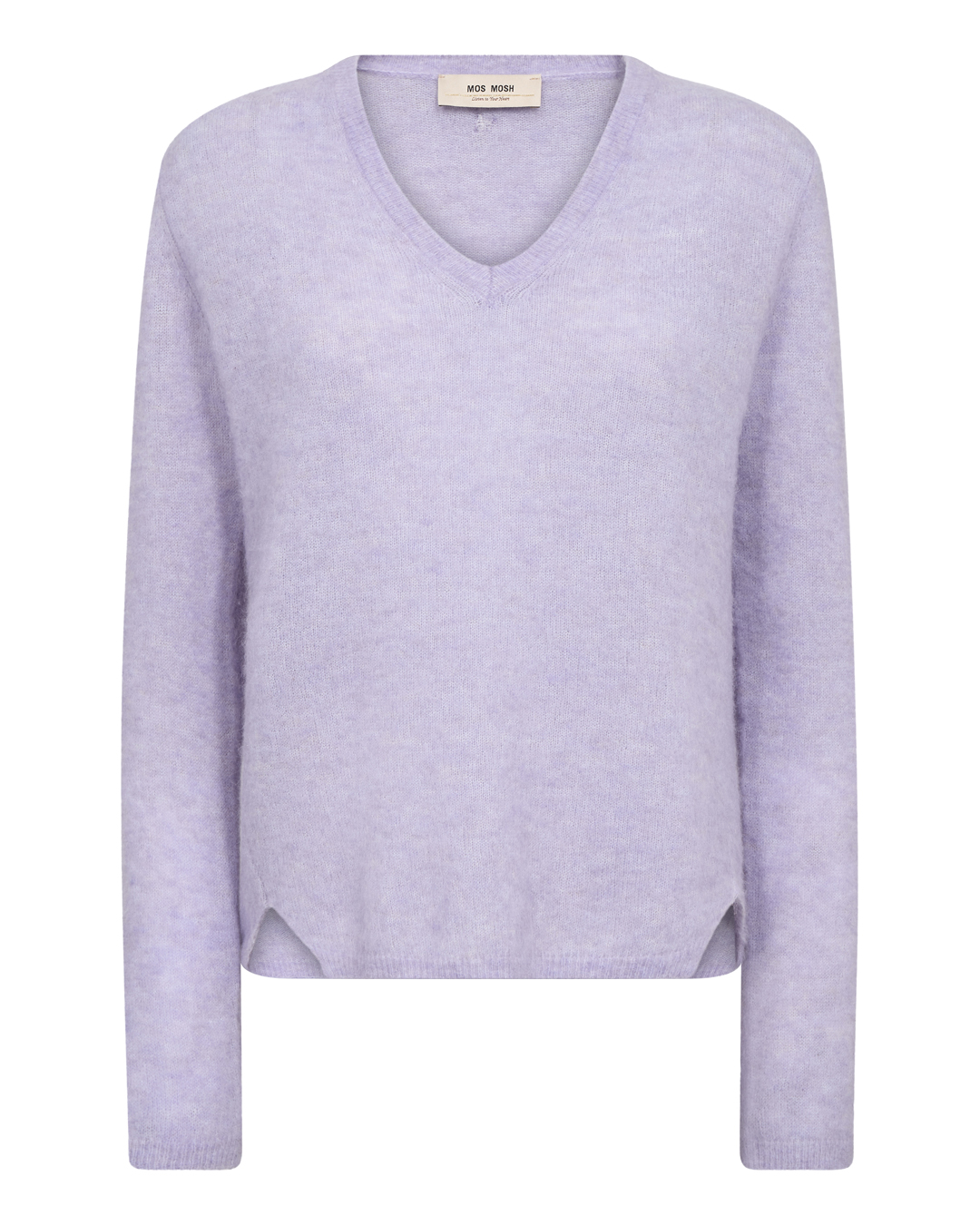 Jumper Mape Sophia v-ringad ljuslila - 3