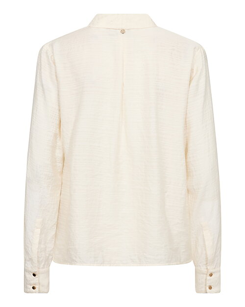 Blus Saba med knut offwhite - 4