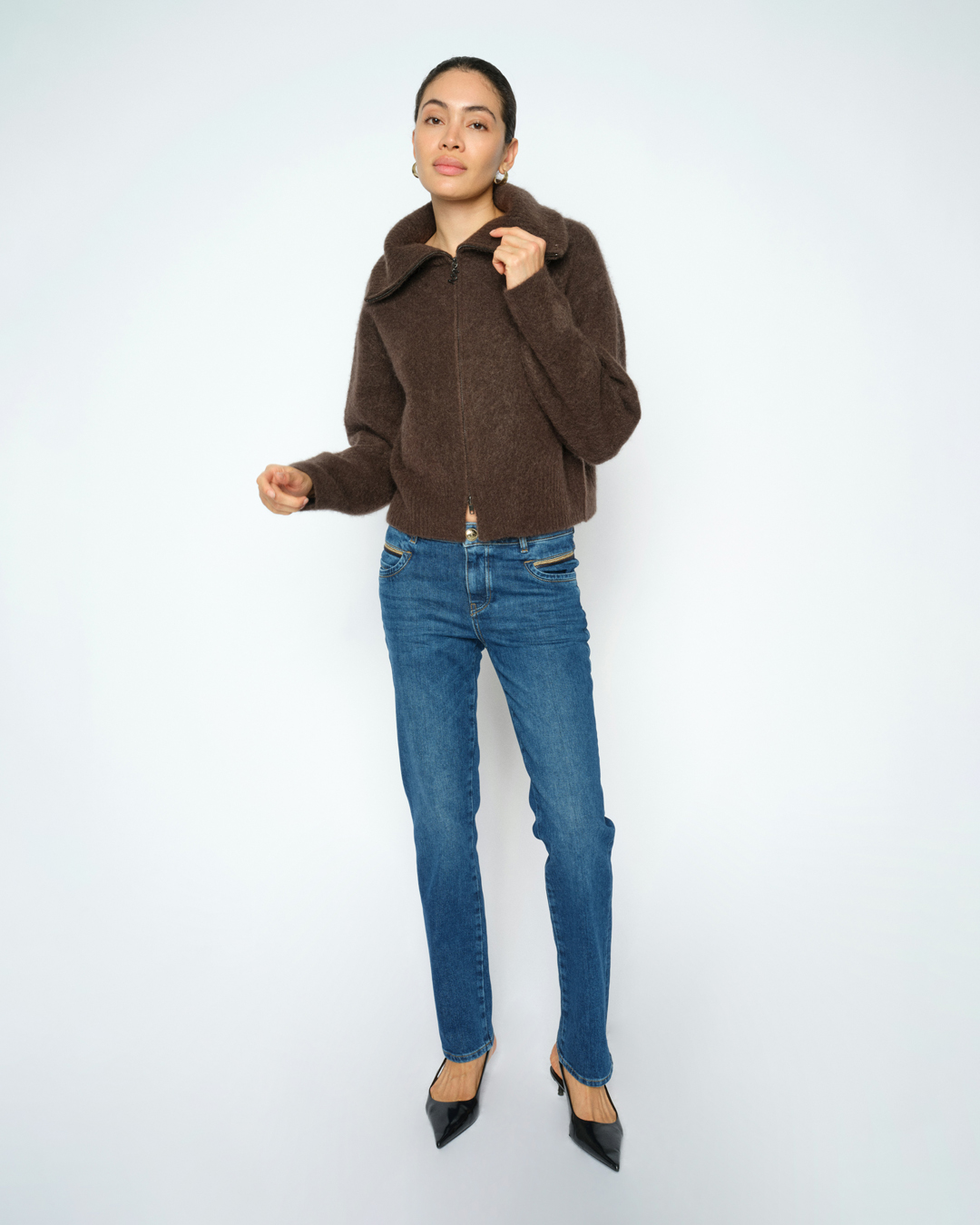 Jeans Carla Naomi Bran blå denim - 2