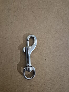 Pistolhake, 7cm, mindre D-ring