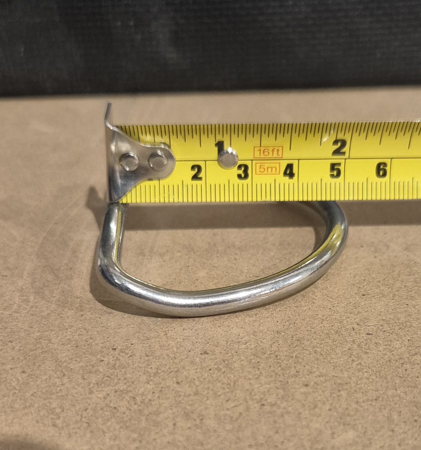 Vinklad D-ring 2", Flera storlekar - 2