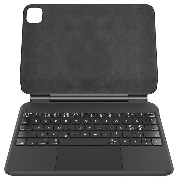 Belkin Connect Pro Keyboard Case with Magnetic Stand for iPad Air 10.9"/Pro 11" (Nordic) - 2 År Garanti Helt Ny Oanvänd - Original