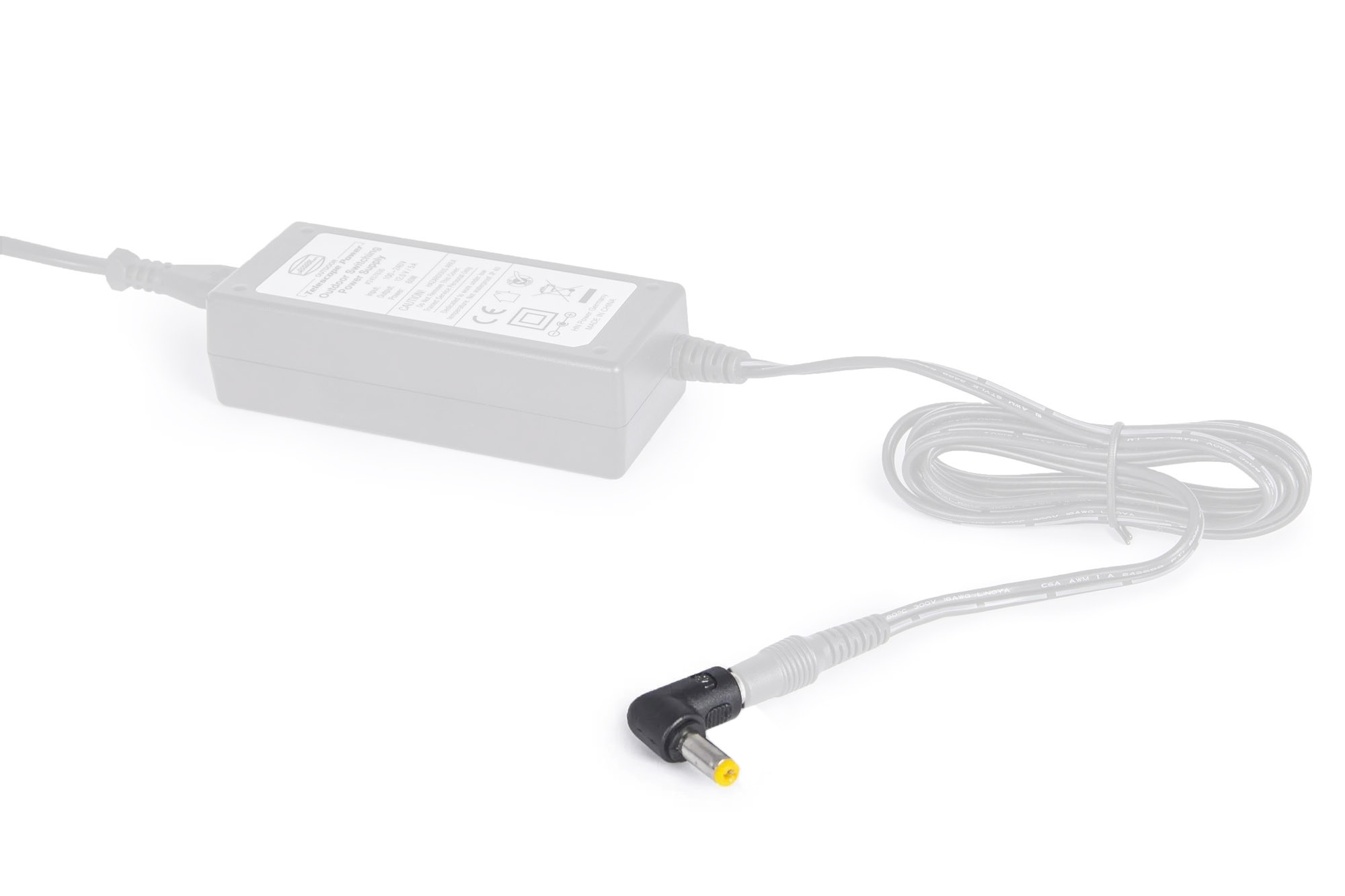 BAADER VINKLAD DC-PLUGG 2,1/5,5 MM - 2