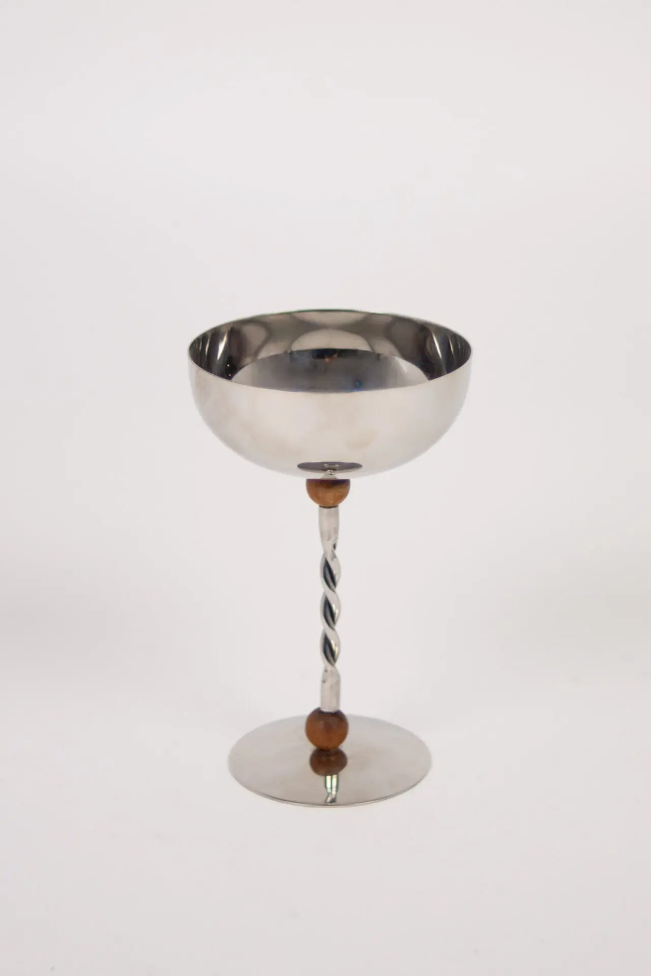 DESSERTSKÅL - SILVER/RESIN