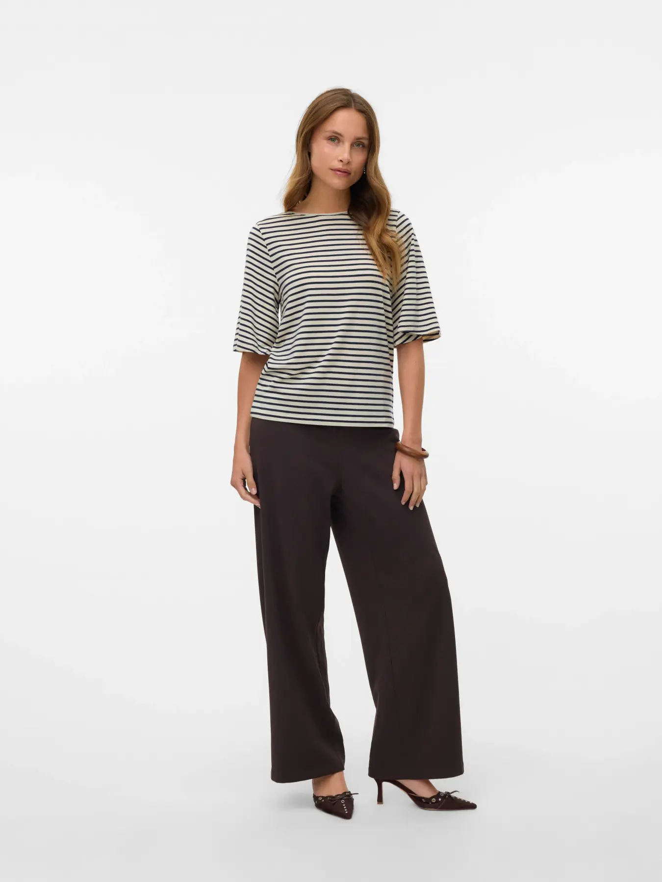 Vero Moda - Berlin Byxa Brun