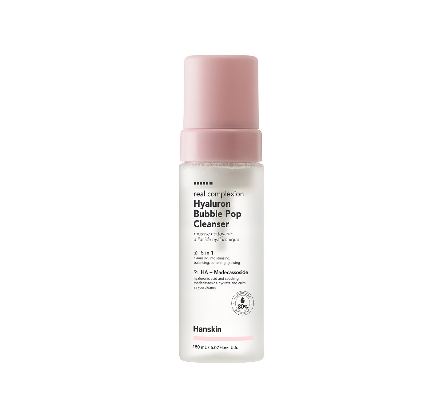 Hanskin Real Complexion Hyalurion Bubble Pop Cleanser 150ml
